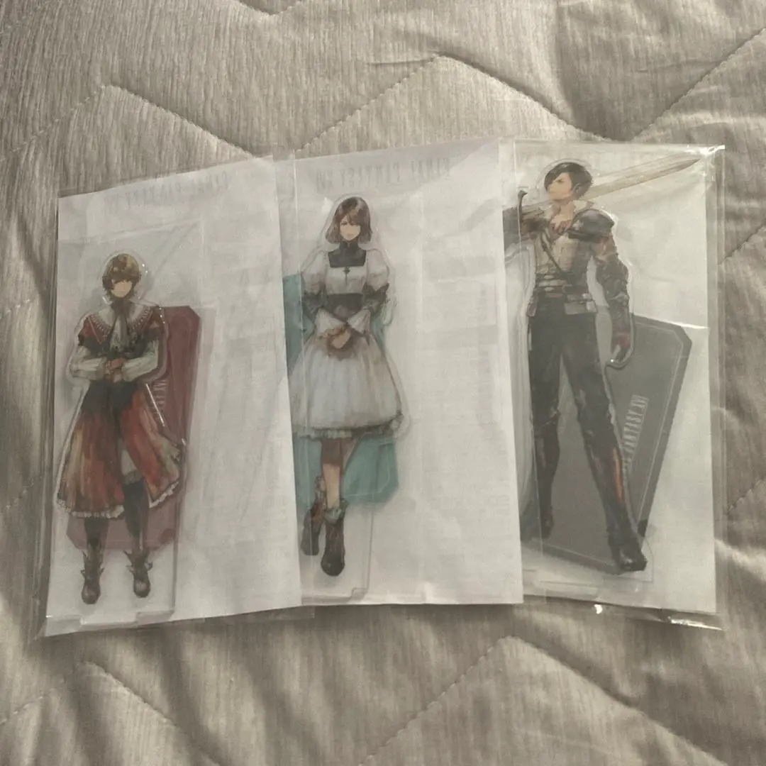白2枚セット クライヴ ジョシュア ジル ランチョンマット パセラ FF16 FF16 スクエニカフェ 限定 ランチョンマット クライヴ