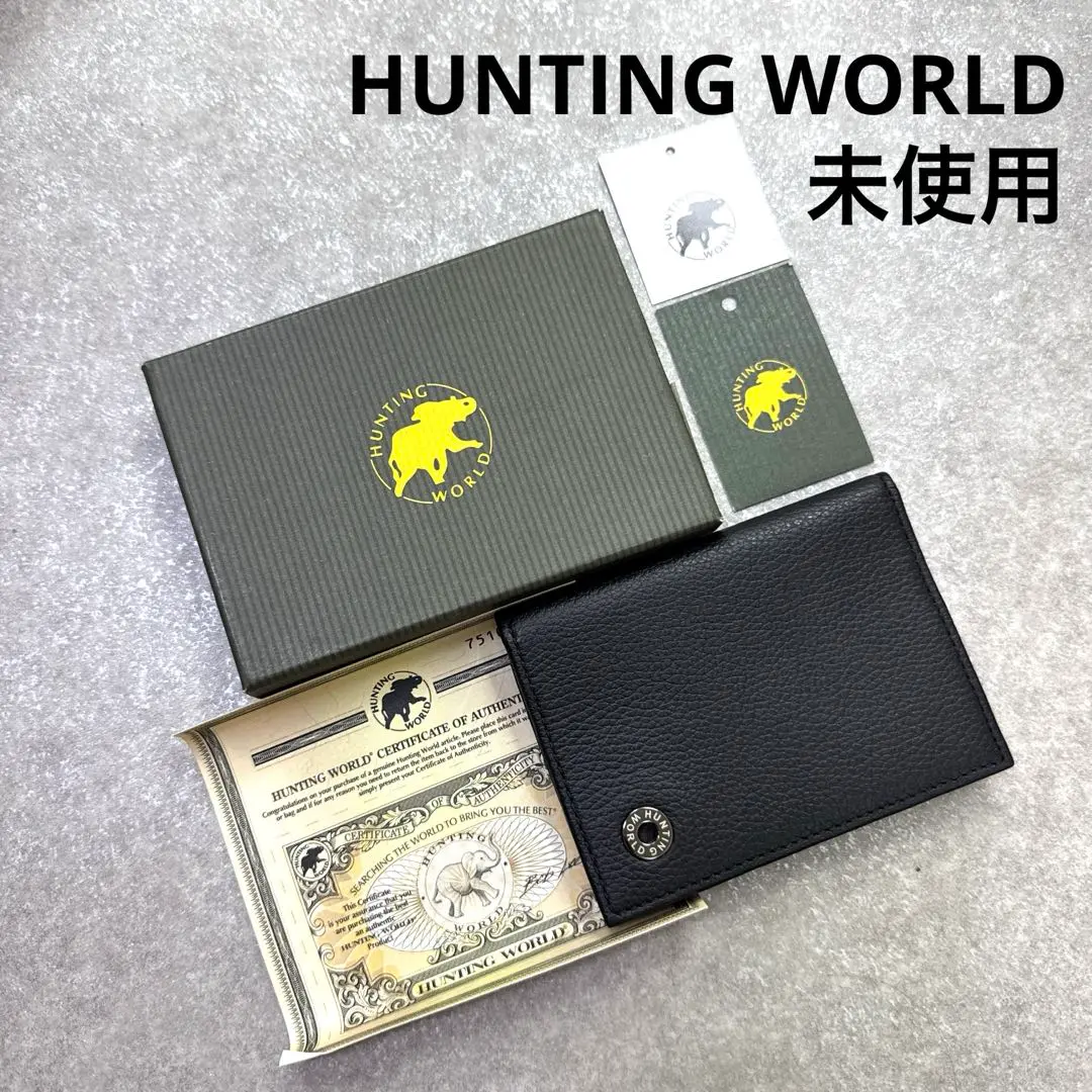 【HUNTING WORLD】ハンティングワールド 未使用品 名刺入れ 2025年最新】ハンティングワールド 名刺入れの人気アイテム