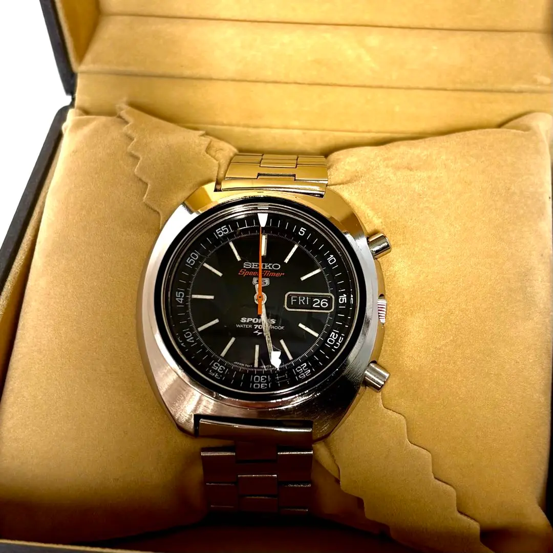 【norice 優先お取引き用OH済み】SEIKO 7017-6020 セイコー SEIKO 5スポーツ スピードタイマー ラリーメーター