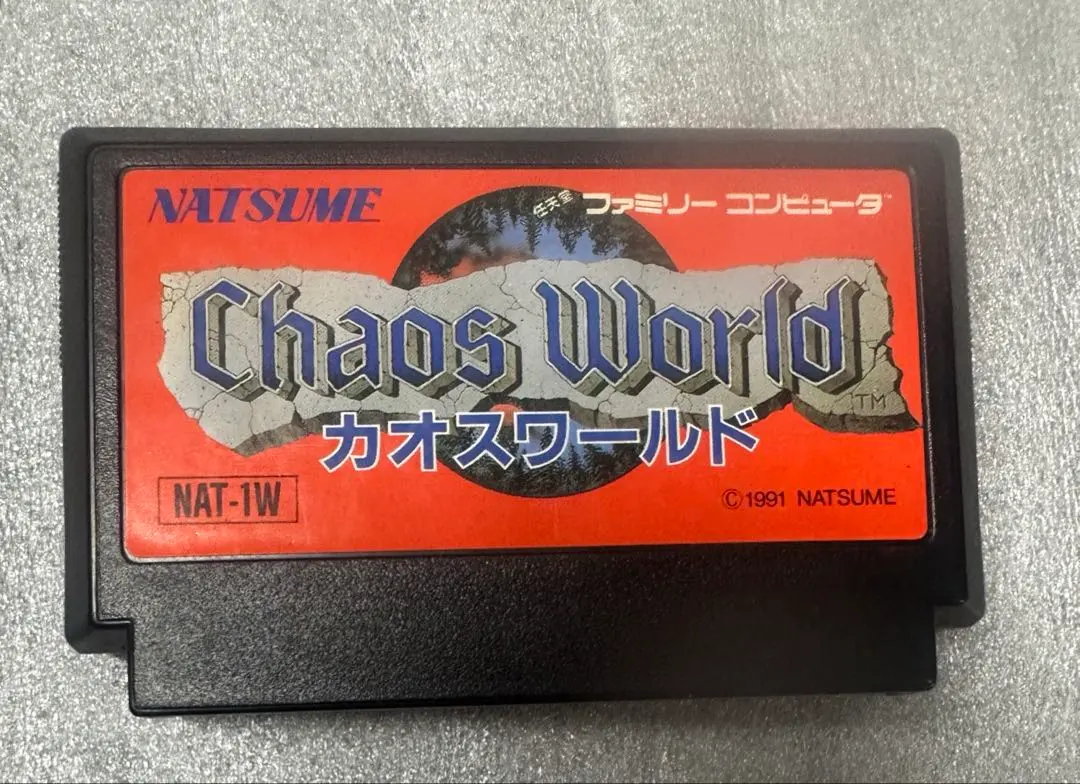 Thumbnail of FC Software Chaos World (by) NATSUME Retro Game