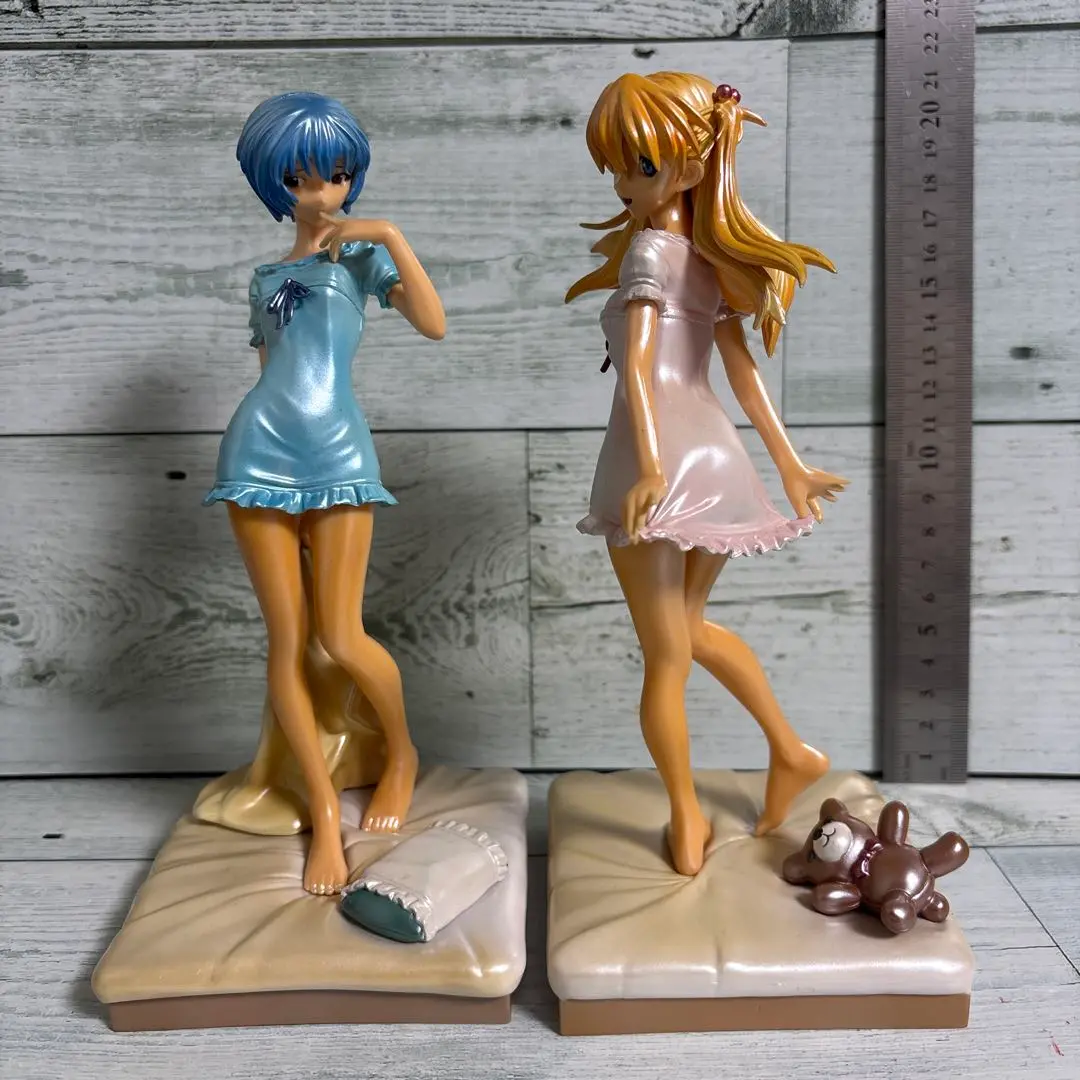 エヴァンゲリオン　エクストラフィギュア　パジャマベイビー　レイ＆アスカ　セット SEGA - 新世紀エヴァンゲリオンエクストラフィギュアパジャマ