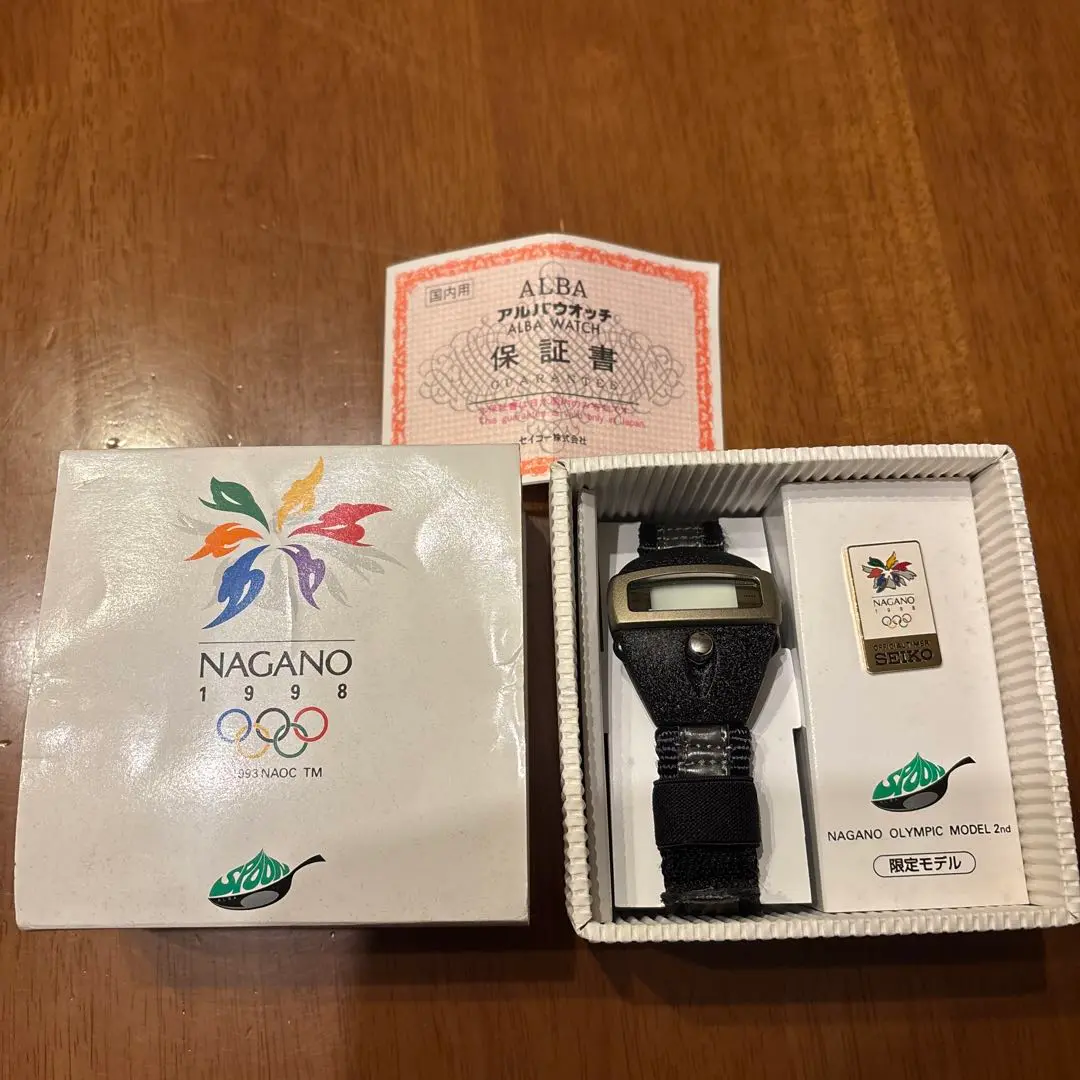 稀少✨ SEIKO　アルバ AKA　コカコーラ　長野オリンピック　公式メモリアル ☆ 稀少 SEIKO アルバ AKA コカコーラ 長野オリンピック 公式