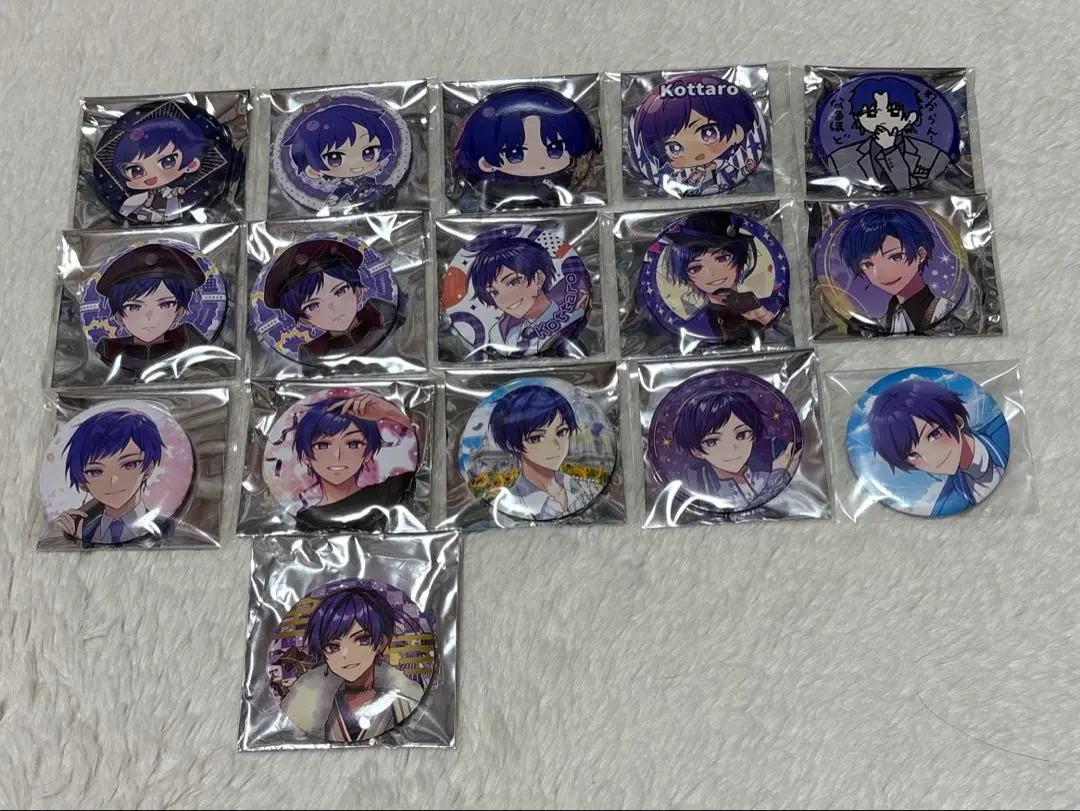 Thumbnail of Stapola Kottaro-kun Can Badges, 16 pieces