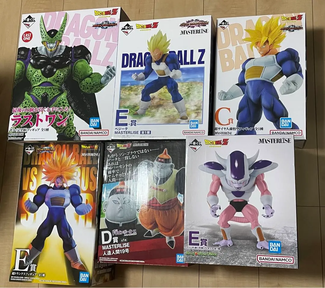 一番くじ ドラゴンボール フィギュア ムキムキ 4点セット - メルカリ