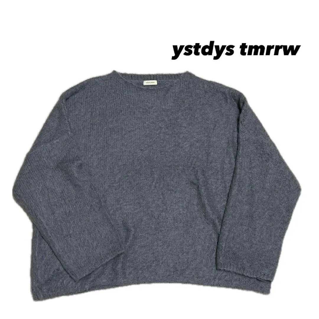 yetrdys tmrrw バギーモヘアニット元ノンネイティブ