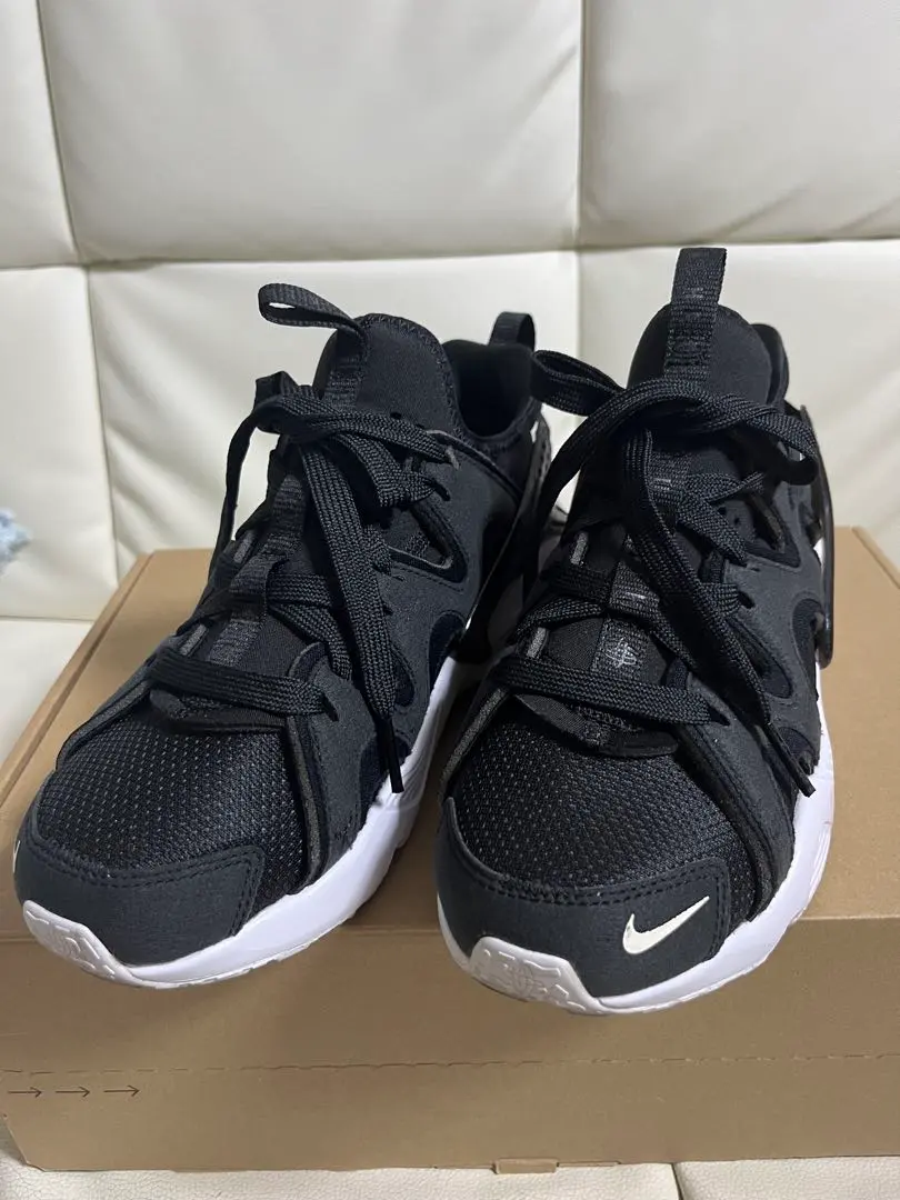NIKE ナイキ エア ハラチ クラフト ウィメンズ 黒 25cm NIKE W AIR HUARACHE CRFT 