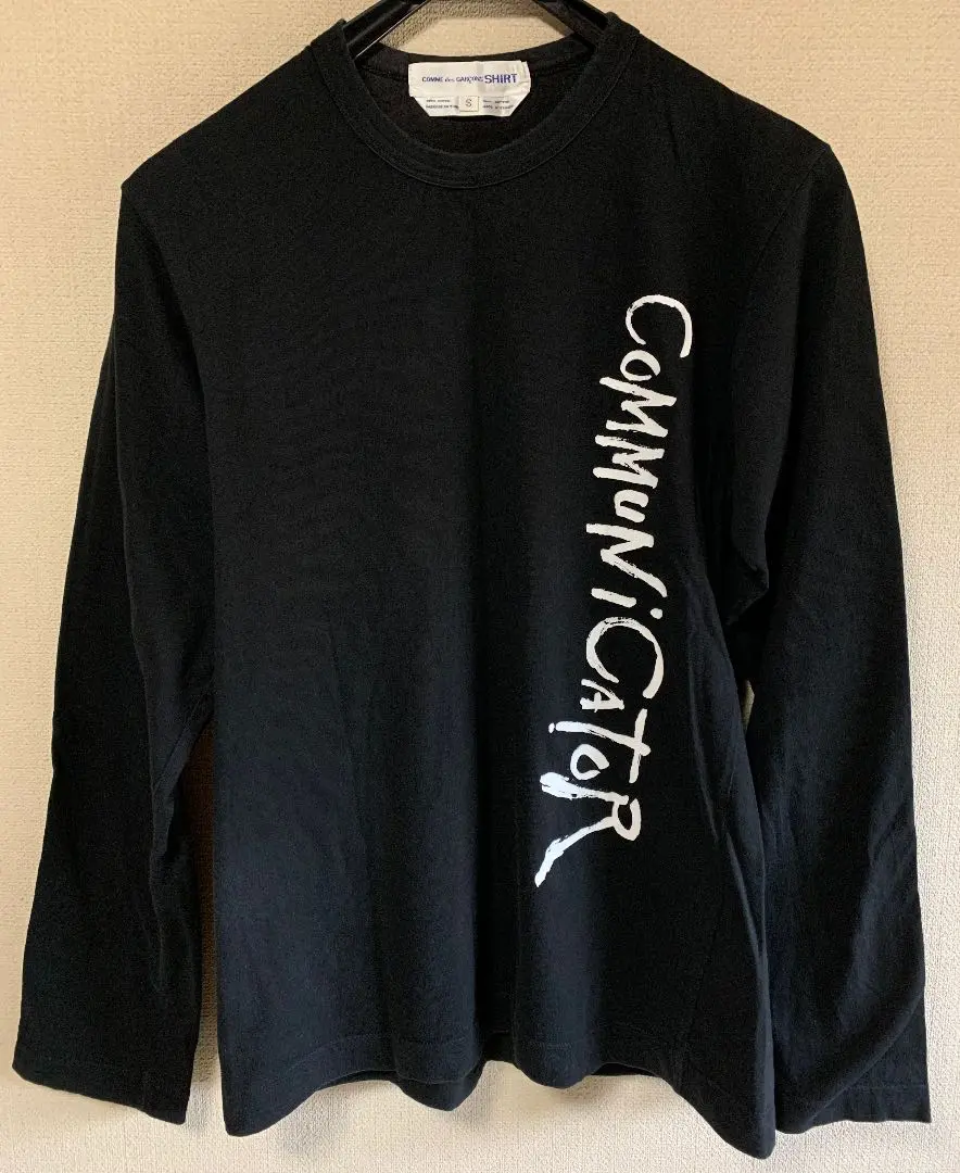 極美品 コムデギャルソンシャツ Logo L/S T-Shirt W27110 2025年最新】COMME des GARCONS SHIRT 柄・デザイン：プリント
