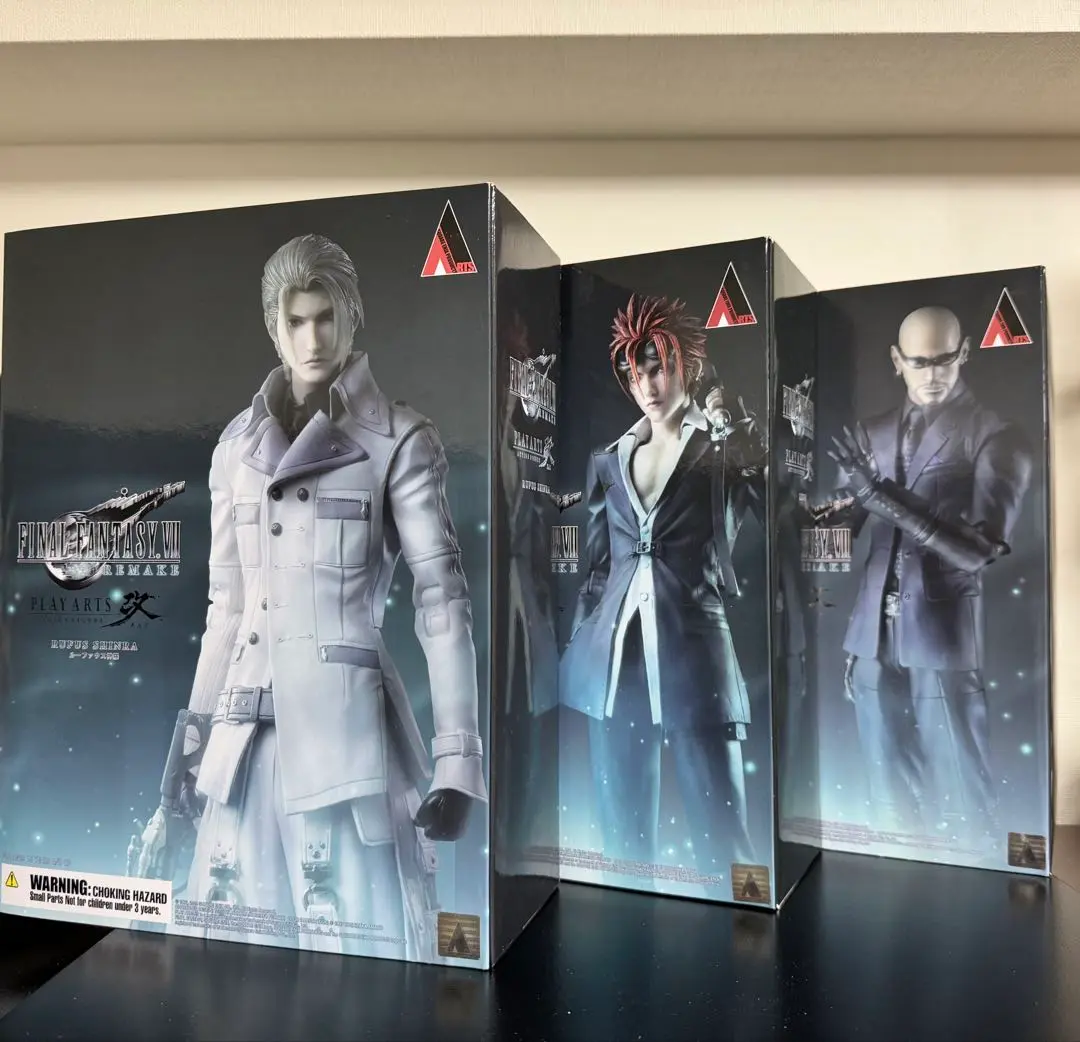 プレイアーツ改　ファイナルファンタジーⅦ レノ　ルード　ルーファウス　FF7 Amazon.co.jp: ファイナルファンタジーVII リメイク PLAY ARTS改