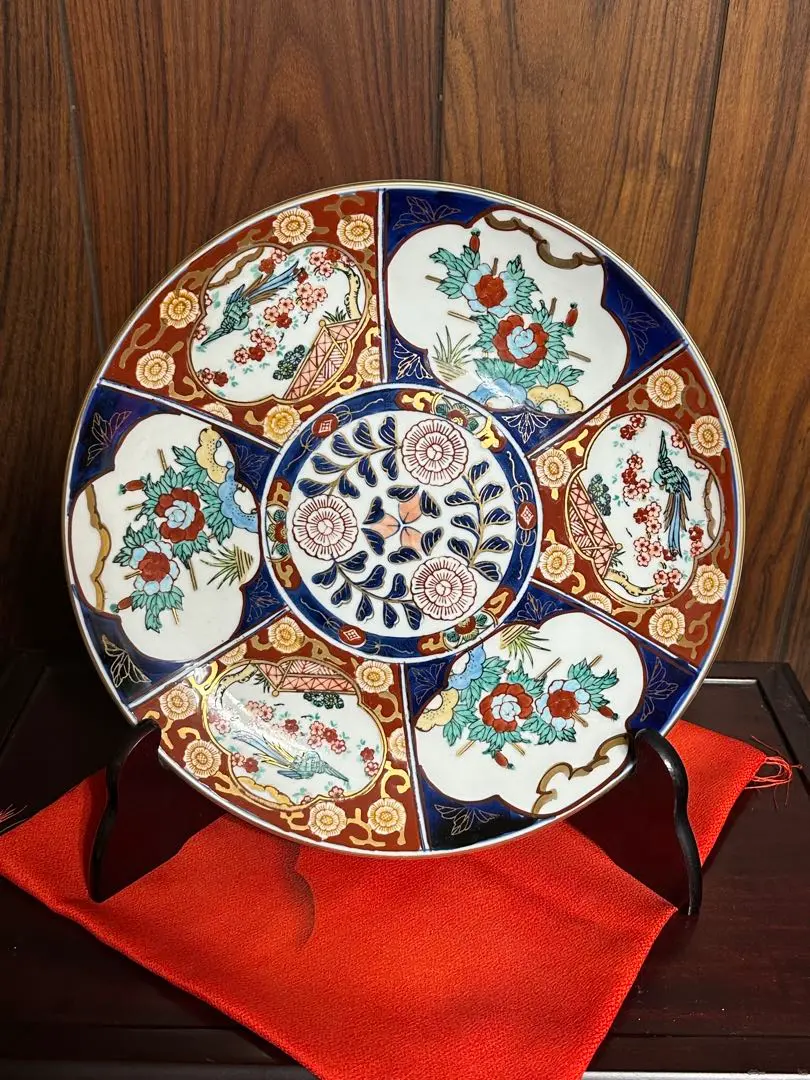 伊万里　有田焼　秀峰作　美術品　骨董品　直径約36cm 2025年最新】秀峰作 伊万里の人気アイテム - メルカリ