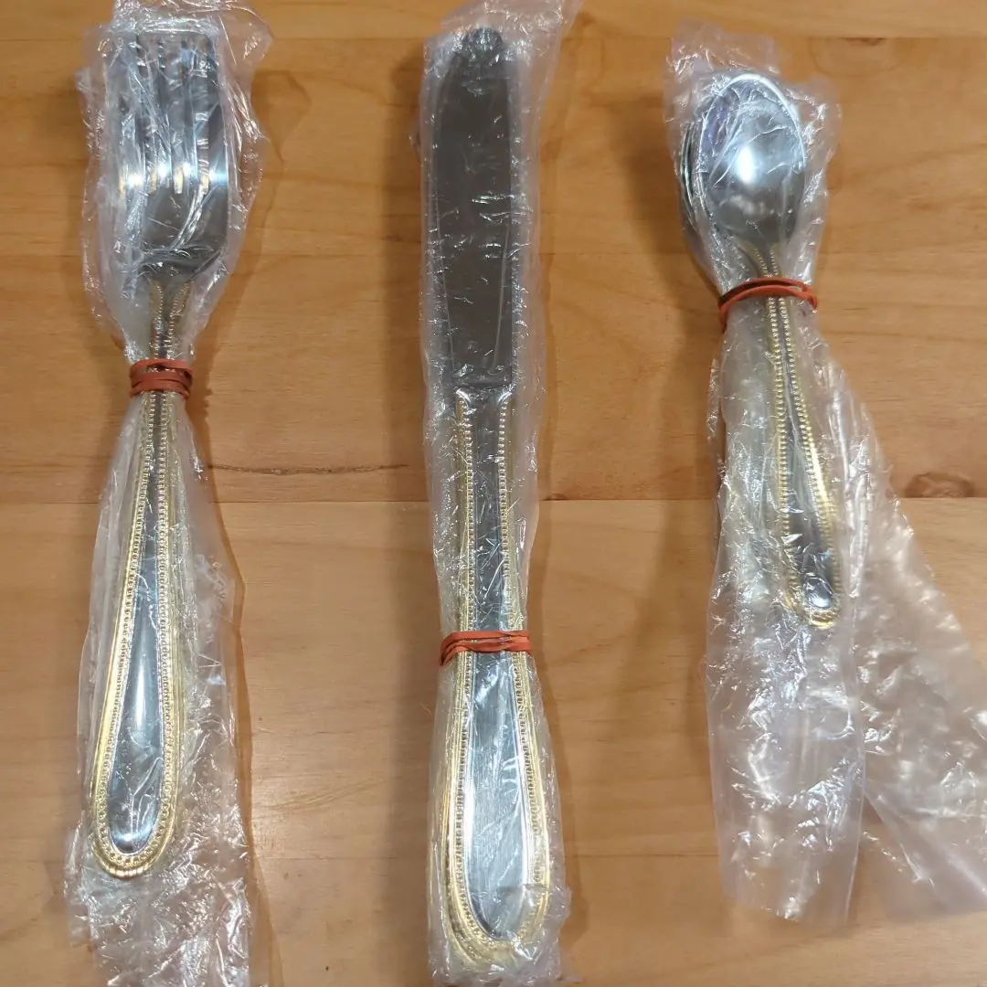 新品 未使用 クゾン フランス Couzon カトラリー ２セット ヴィンテージ steel.jpg