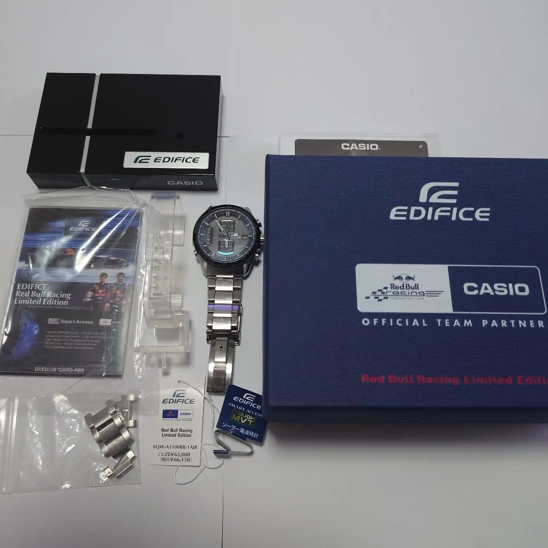 カシオ エディフィス EQW-A1100RB レッドブルRタイアップモデル] CASIO EDIFICE Red Bull Racing EQW-A1100RB-1AJR エディフィス
