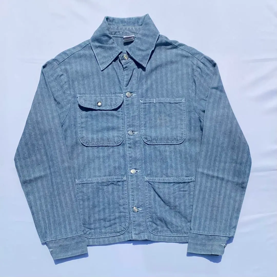 90s Vintage POINTER BRAND カバーオール 生成り POINTERカバーオール！！！ショールの経年変化をご覧アレ