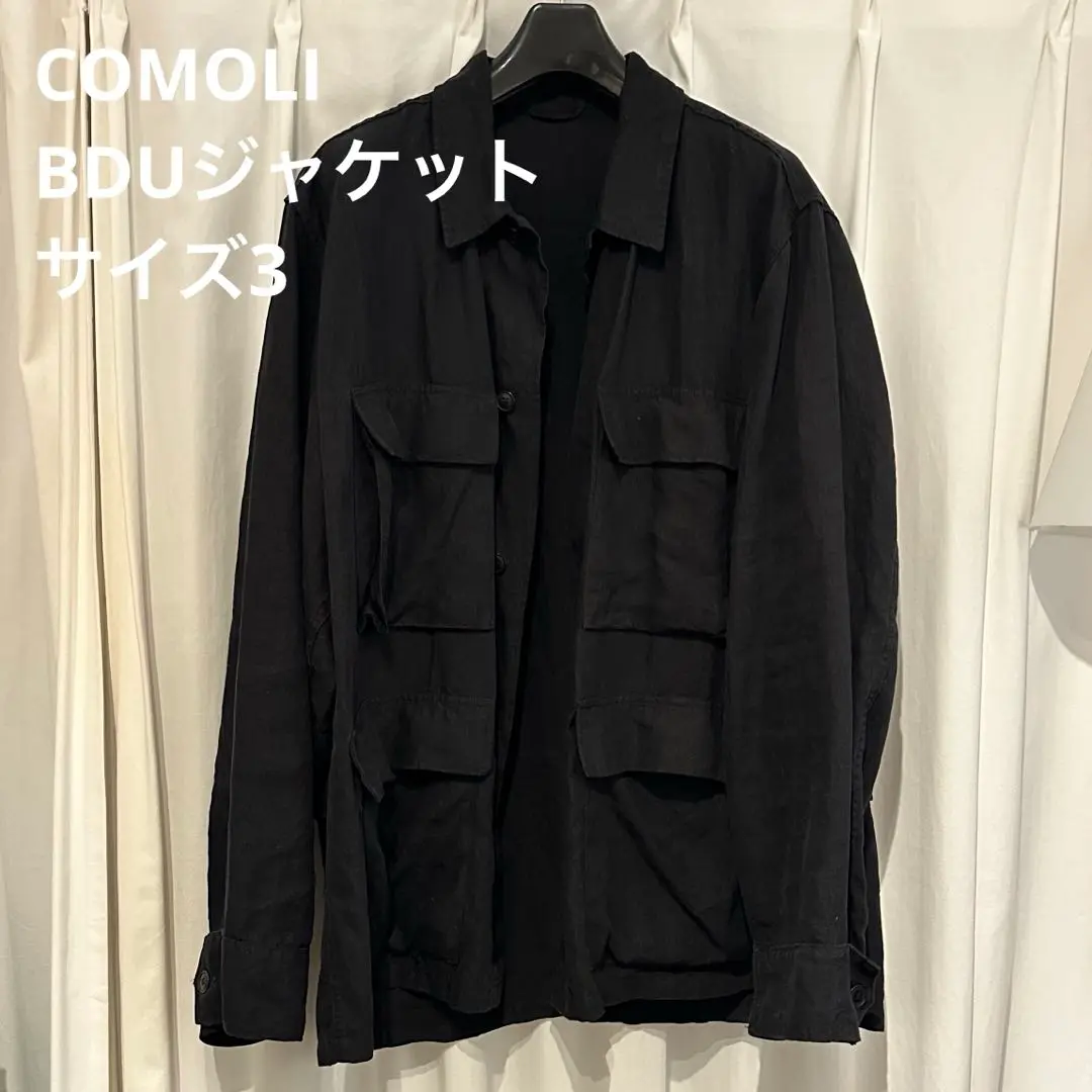 美品 comoli リネン B.D.Uジャケット サイズ1 COMOLI コモリ 21SS リネン BDUジャケット｜Yahoo!フリマ（旧