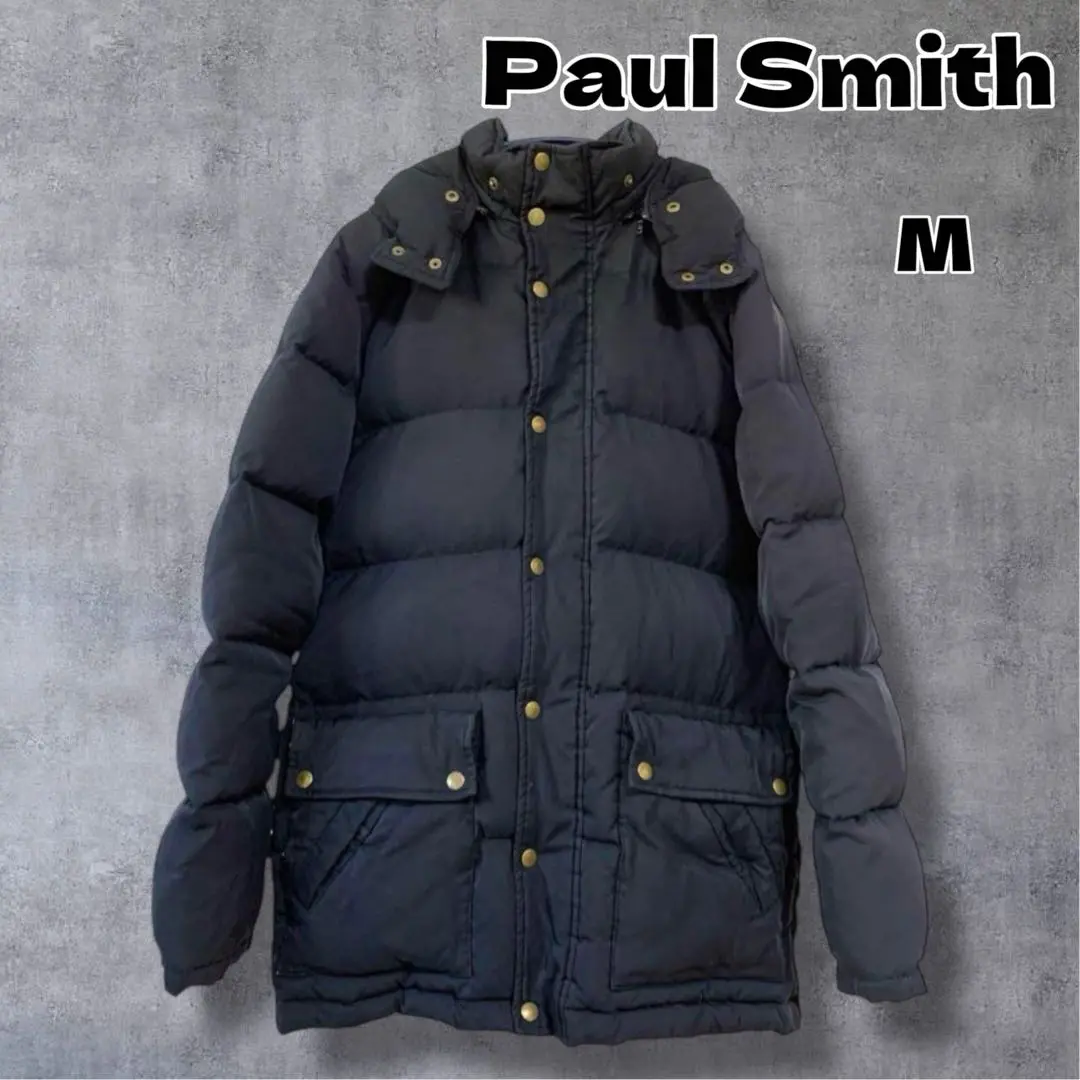 【Paul Smith】キルティングダウンジャケット 極美品】PAUL SMITH リバーシブルダイヤキルトダウンジャケット XL