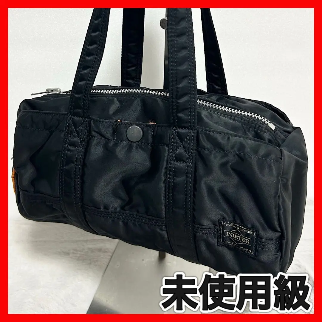 PORTER タンカー ミニボストンバッグ（S） 黒 吉田カバン 日本製