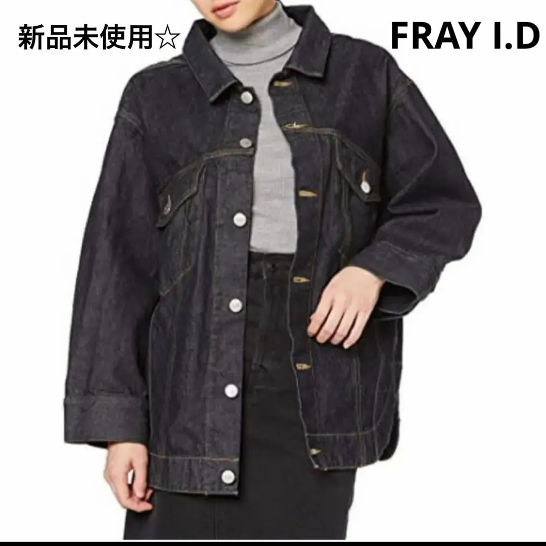 新品　未使用タグ付き　FRAY I.D デニムジャケット Gジャン　日本製 2025年最新】FRAY I.D レディース Gジャン・デニムジャケット