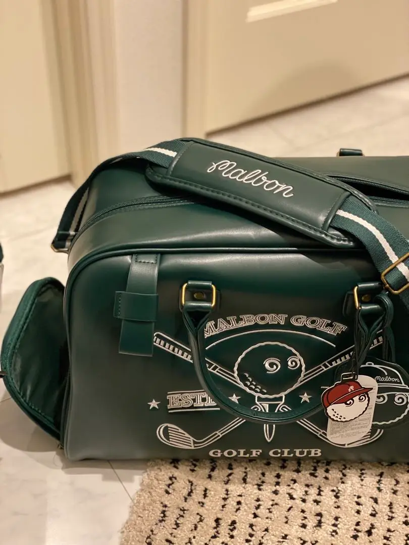 マルボンMalbon ボストンバッグ肩掛けストラップ付き Amazon | マルボンゴルフ Malbongolf ボストンバッグ ゴルフ用品