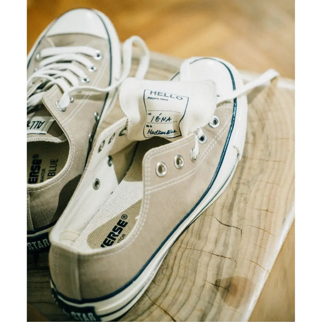CONVERSE ALL STAR スニーカー ベージュ マディソンブルー 2025年最新】MADISON BLUE スニーカーの人気アイテム - メルカリ