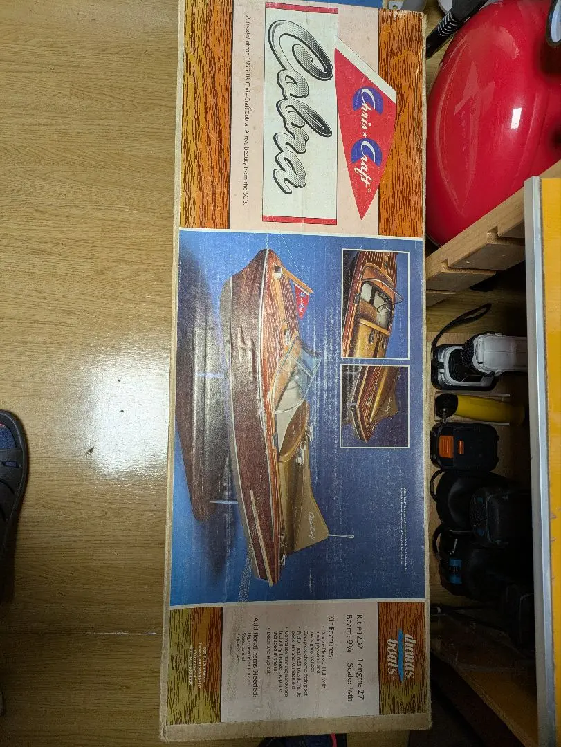 Chris-Craft 大きな船模型キット、 クラシックボート、ラジコン化材料 Chris-Craft 船模型キット模型キット クラシックボート