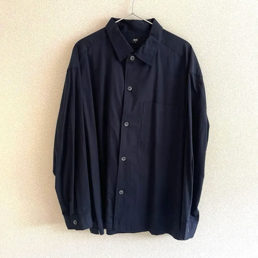 Thumbnail of UNIQLO U Oversized Shirt XL Navy