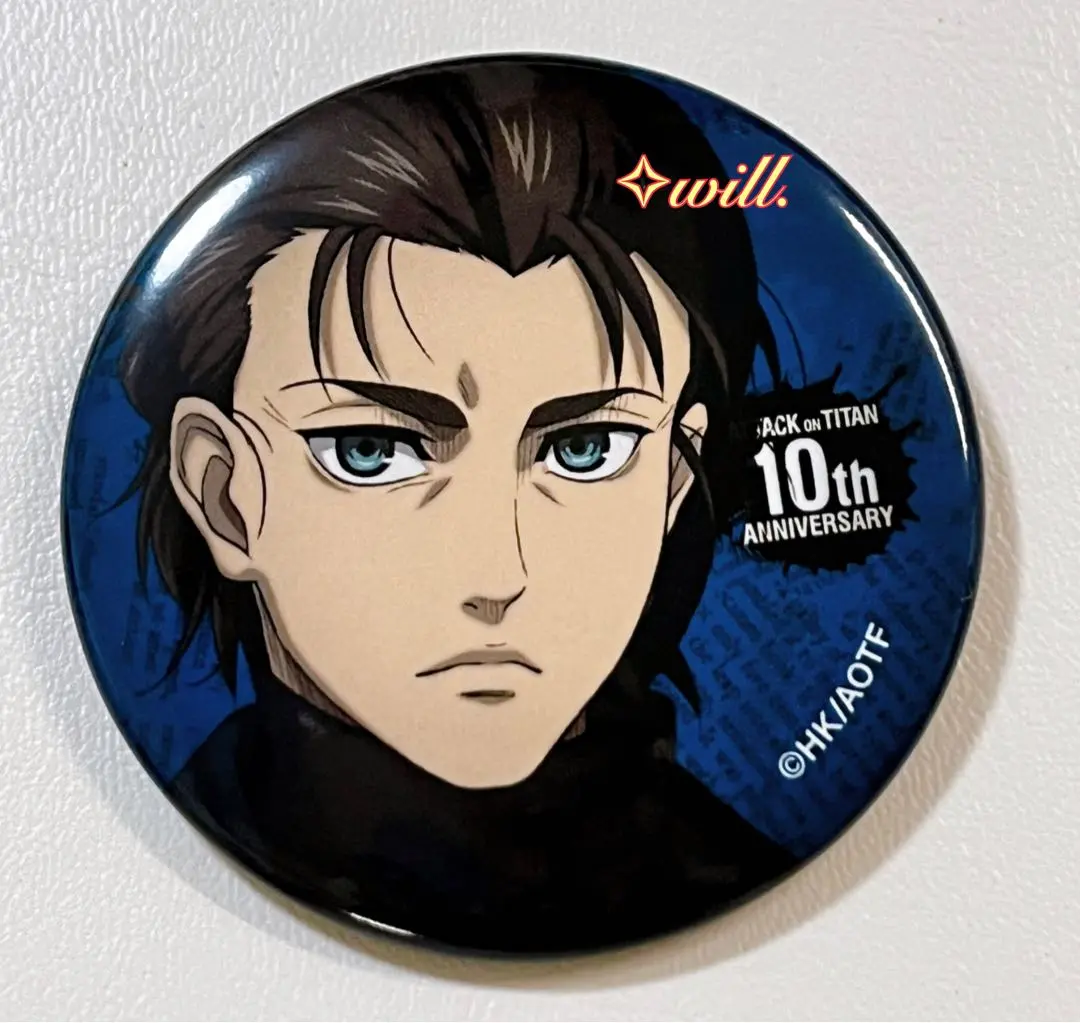 よ*読様 進撃の巨人 スペシャルイベント 原画 缶バッジ　リヴァイ WIT ST TVアニメ『進撃の巨人』 POP UP SHOP by WIT STUDIO」の開催が