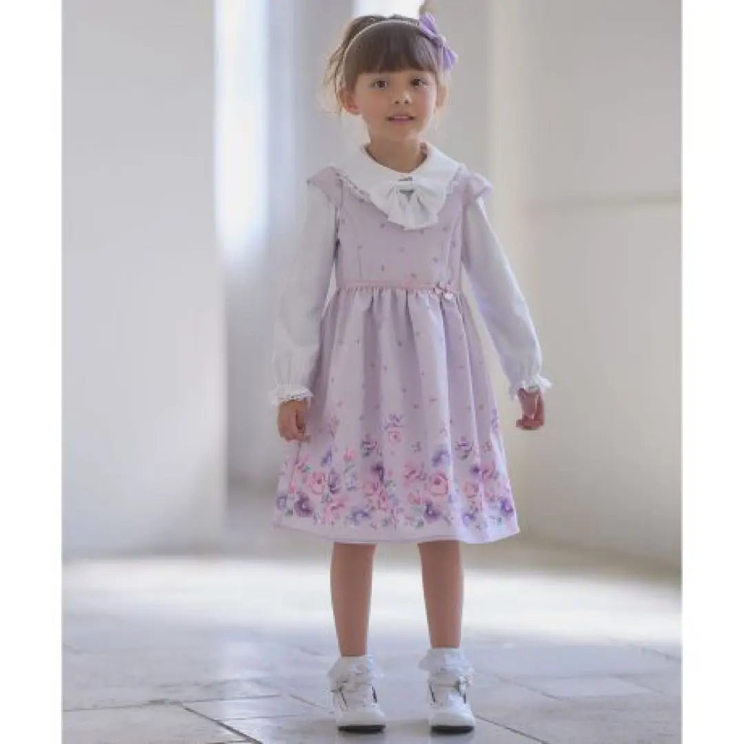 Thumbnail of New anyFAM dress 110-120 purple formal 7455