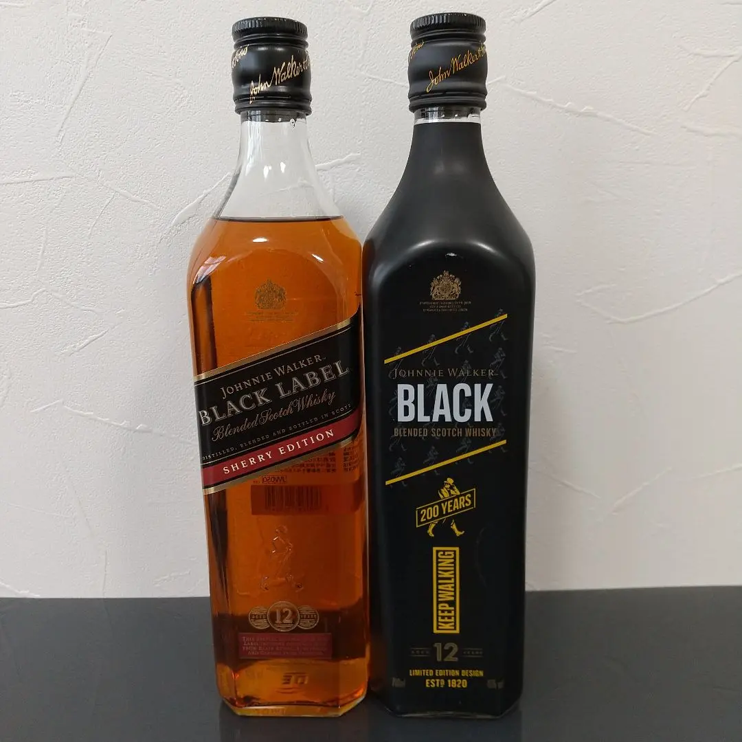 ジョニーウォーカー シェリーエディション　200year 合計3本セット カイ太郎の晩酌日記 47杯目 ジョニーウォーカーブラックラベル