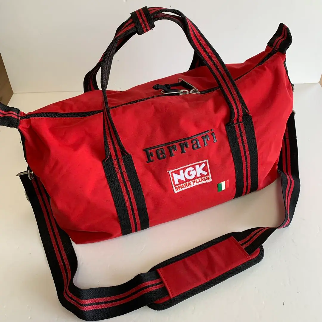 PUMA Ferrari cobraのコラボ　　ボストンバックとシューズケース プーマコブラフェラーリゴルフシューズケース - メルカリ