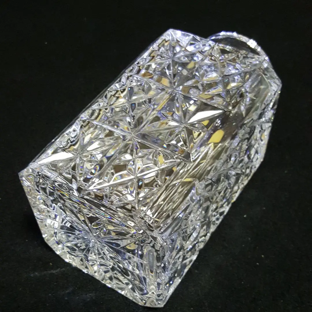 【美品】バカラ／シューティングスター トロフィー 置物／BC200 バカラ Baccarat クリスタルオブジェ トロフィー ブロック
