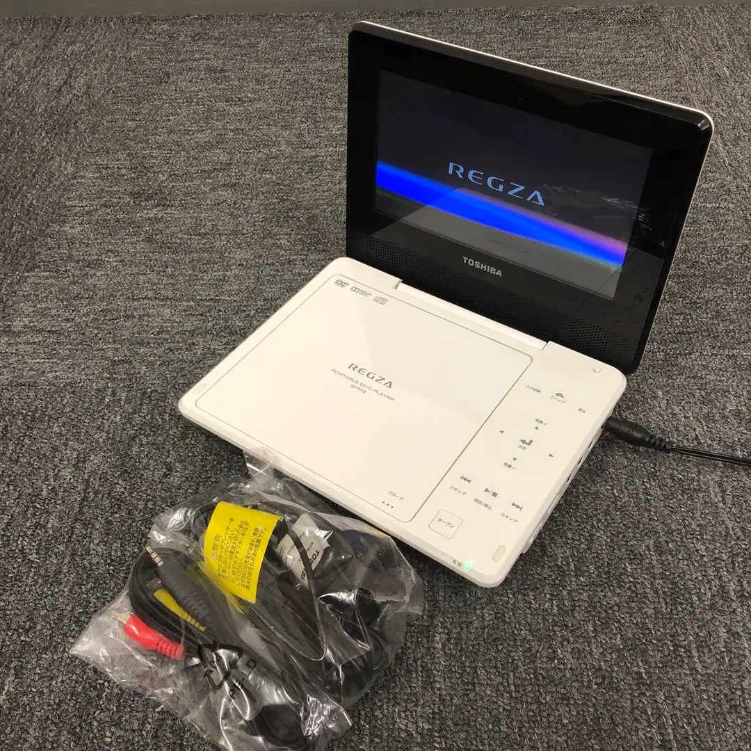 2025年最新】TOSHIBA 7V型REGZAポータブルDVDプレーヤー SD