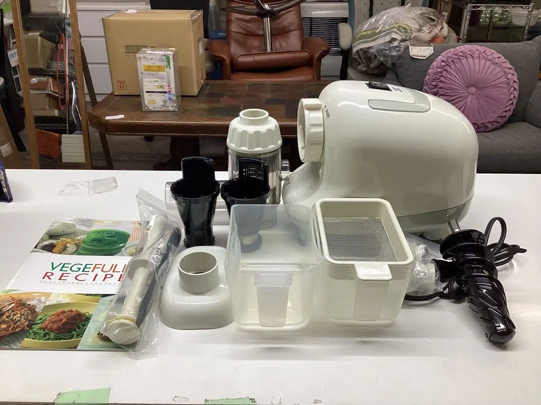 美品★ゼンケン マルチジューサー＆クッカー VEGEFULL ベジフルZJ-B1 マルチジューサー＆クッカーベジフル ZJ-B1 - メルカリ