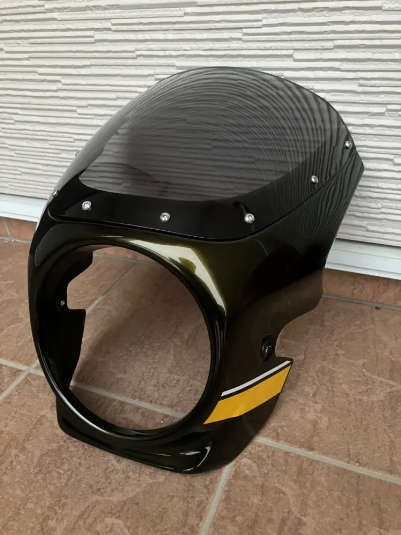 よねじゅんさん専用 Z900RS用ビキニカウル（タイガーカラー塗装） 2025年最新】Z900rs ビキニカウル タイガーの人気アイテム