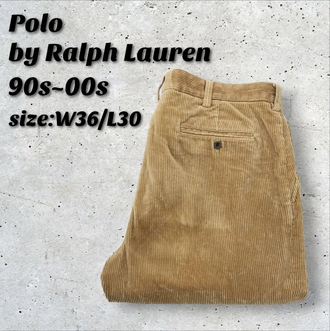 Thumbnail of Polo by Ralph Lauren Corduroy Pants W36L30 Beige 90s-00s