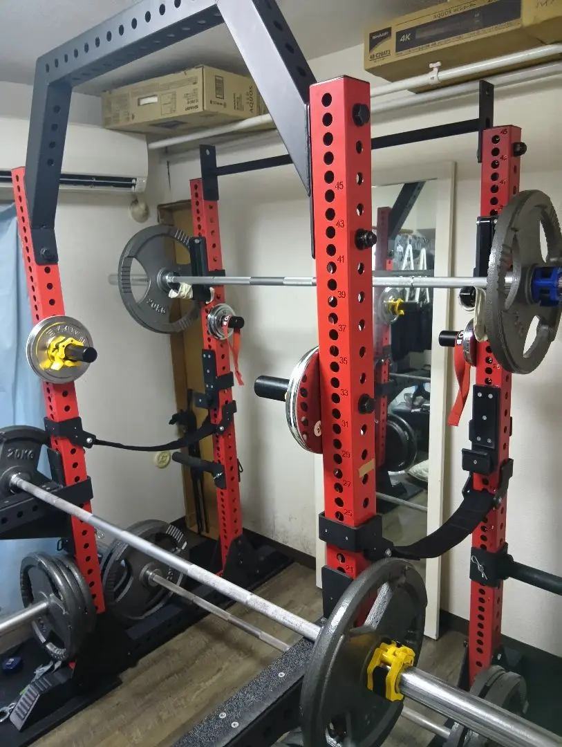【引き取り限定】MBCスクワットスタンドセット MBC スクワットスタンド スタンダード210cm — MBC POWER SHOP