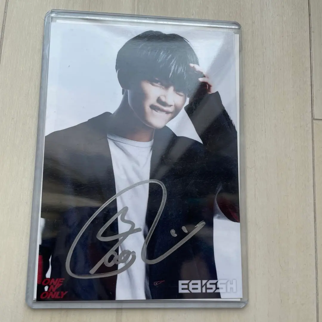 NAOYA 草川直弥　025 生写真　サイン NAOYA 草川直弥 025 生写真 サイン