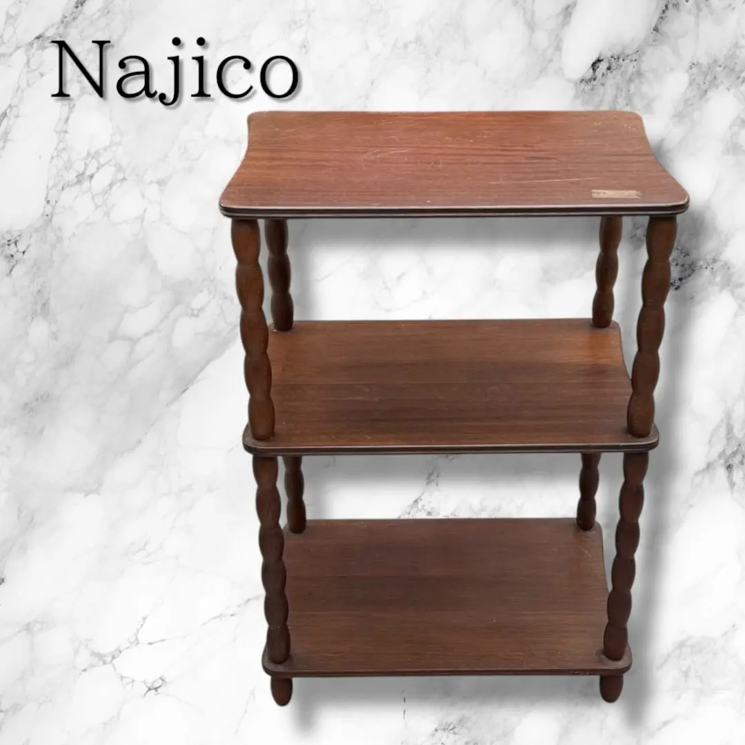 80's Najico ナジコ ヴィンテージキャビネット オーク材 北欧 モダン ナジコ najico 飾り棚 棚 キャビネット レトロ 希少
