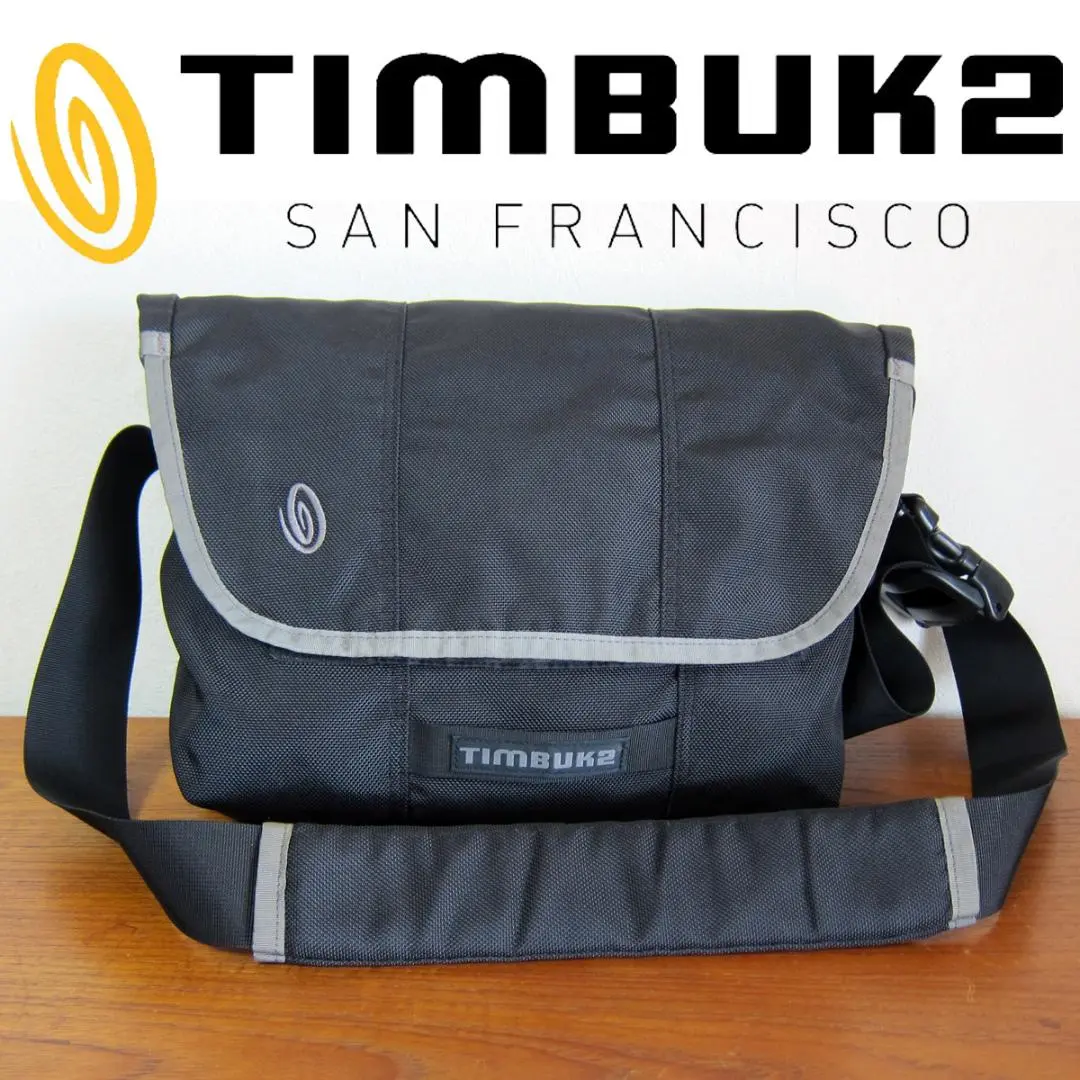 TIMBUK2 メッセンジャーバッグ コーデュラ M ダークグレー 美品 新品】ティンバック2 timbuk2 メッセンジャーバック コーデュラ