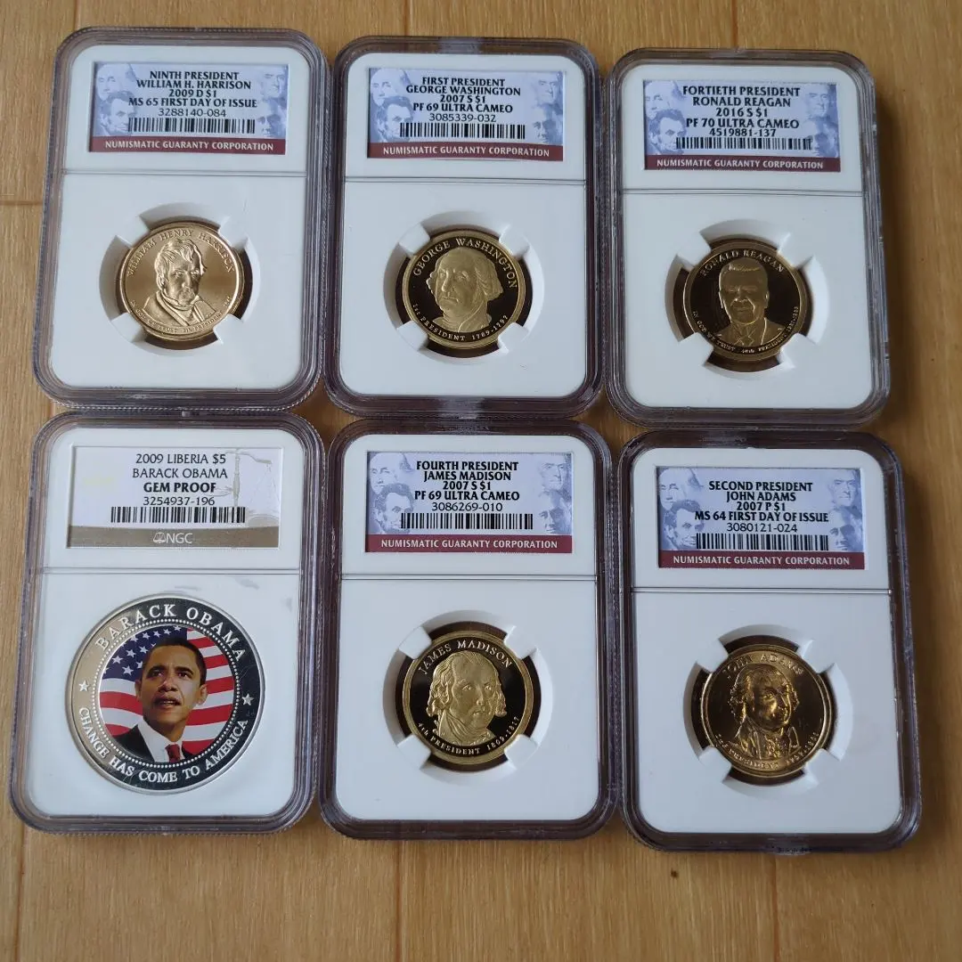 2009年 バラク・オバマ 記念硬貨 セット 2009年 バラク・オバマ 記念硬貨 セット