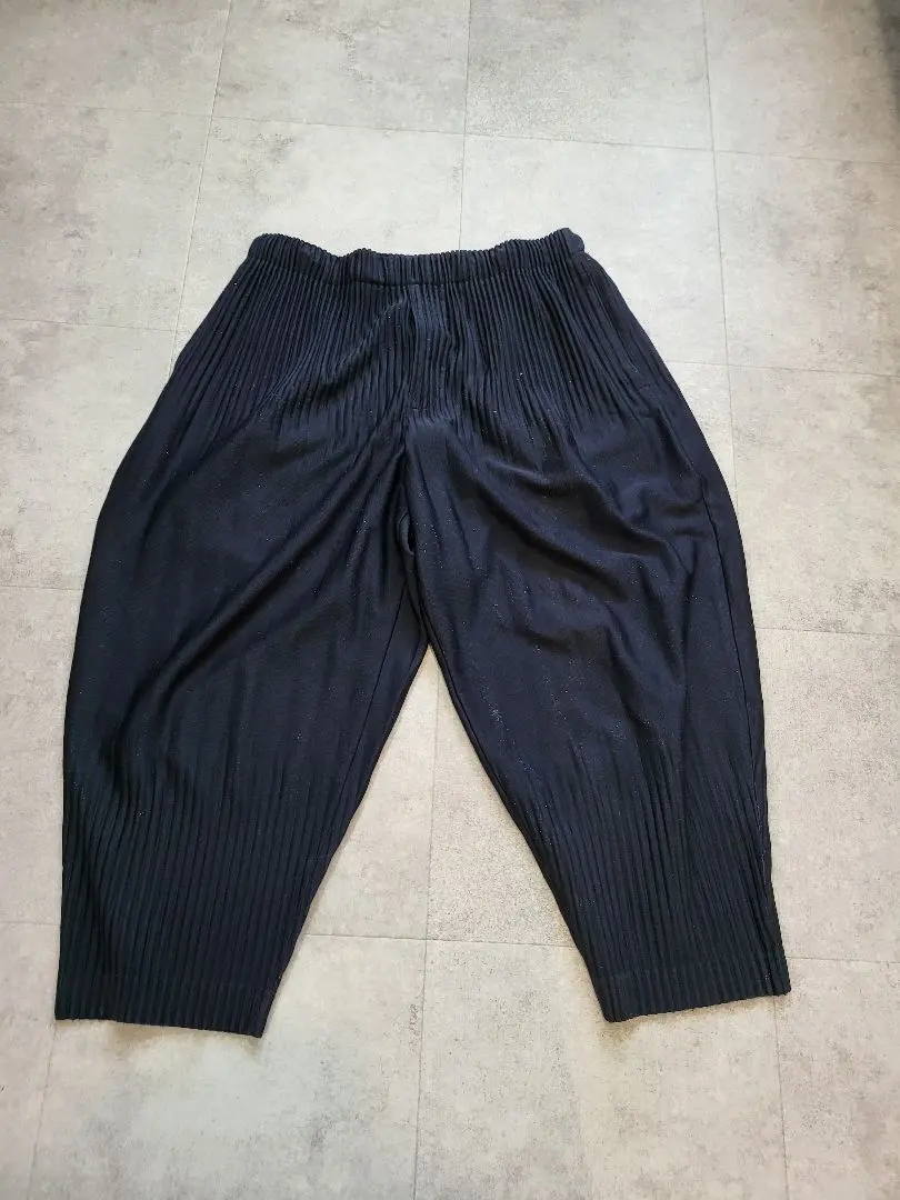 合馬公式アカウント　ISSEY MIYAKE　HaaT 柄パンツ　イッセイ ISSEY MIYAKE(イッセイミヤケ) / デザインワイドパンツ/2