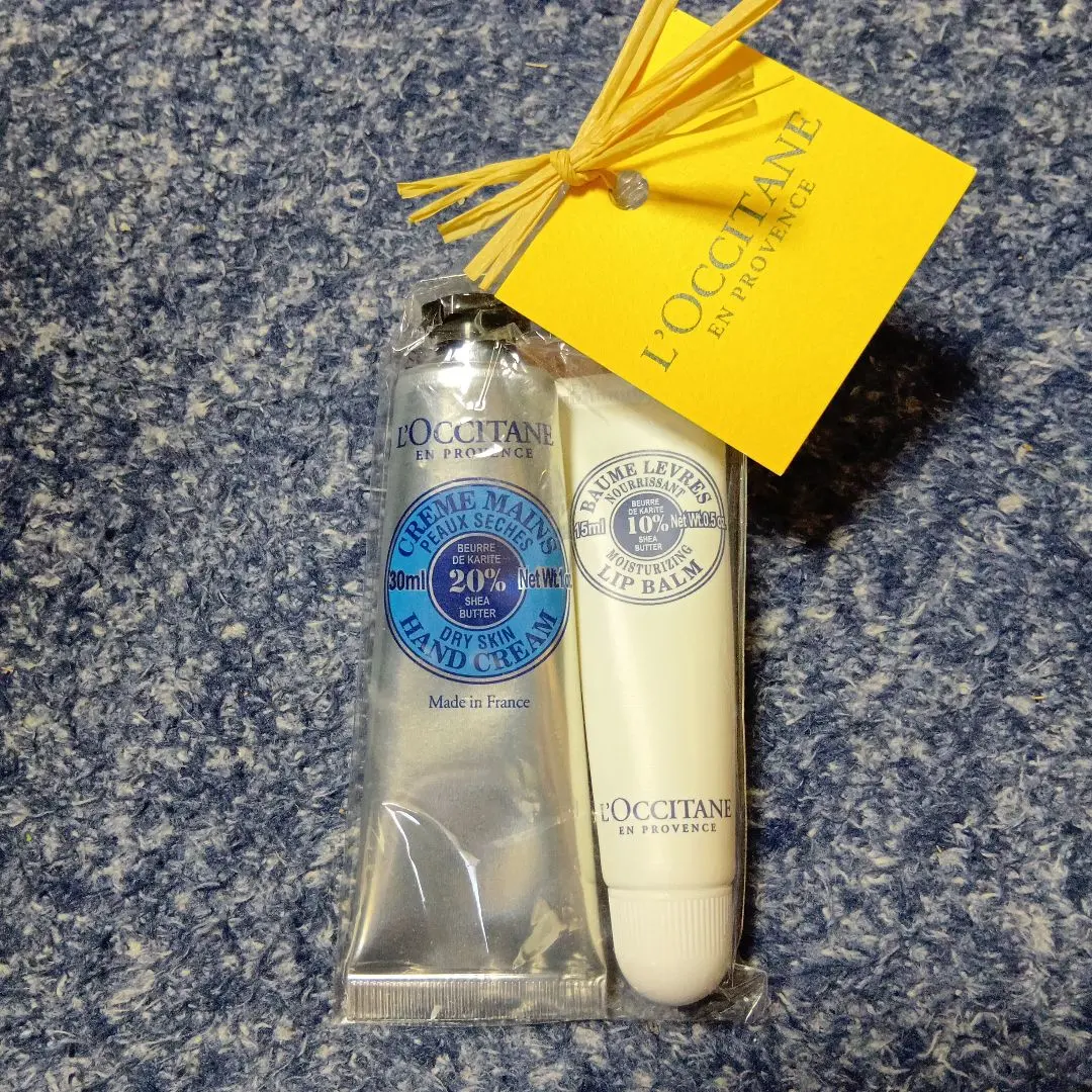 全新 L'OCCITANE 護手霜 潤唇膏 套裝 乳木果油 的縮圖