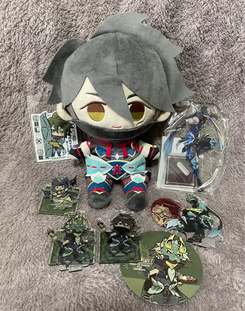【新品未開封】モンスターハンター モンハン ウツシ教官ぬいぐるみ＆カードセット② 新品未開封】モンスターハンター モンハン ウツシ教官ぬいぐるみ