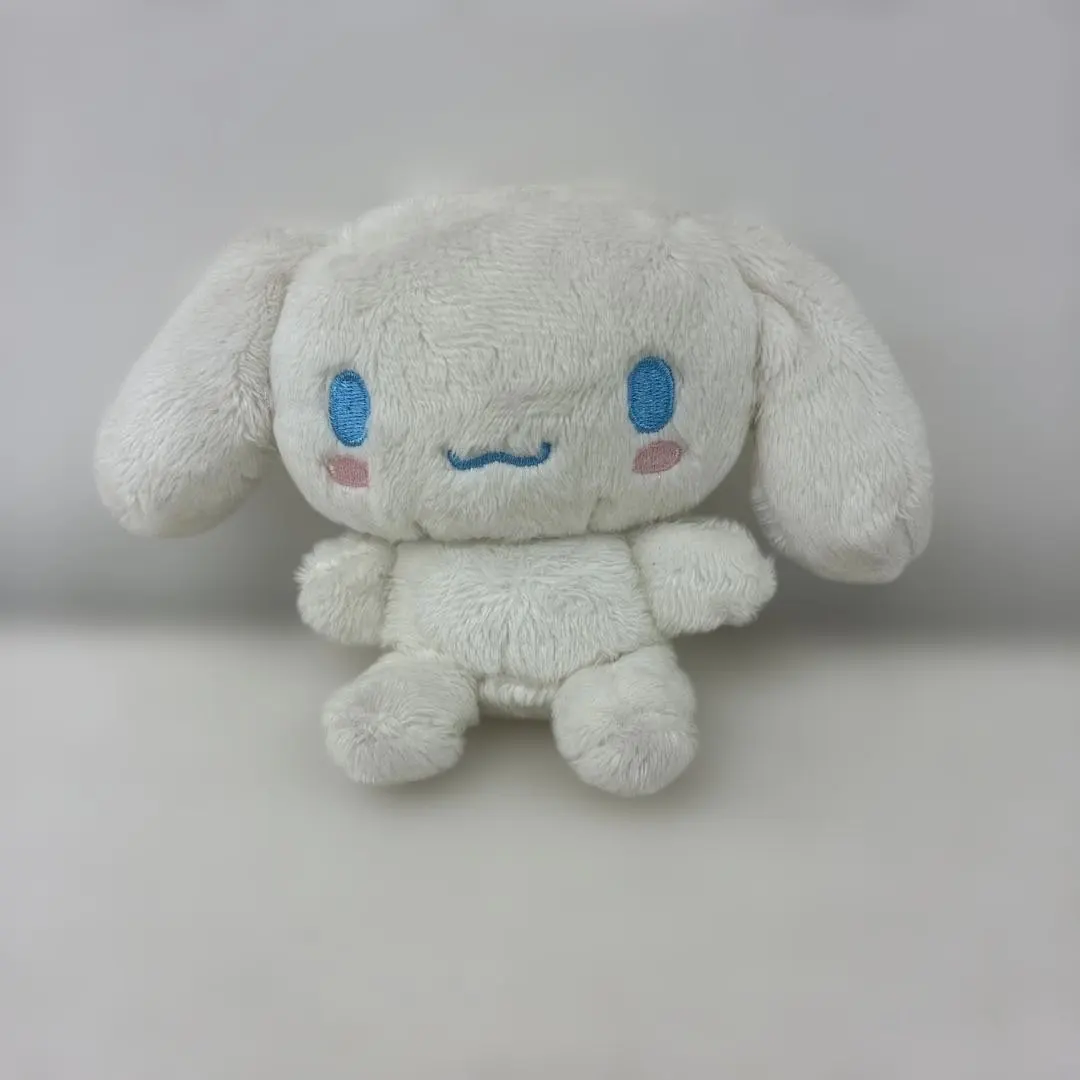 Thumbnail of Rabbit-shaped stuffed animal with tag: Cinnamoroll