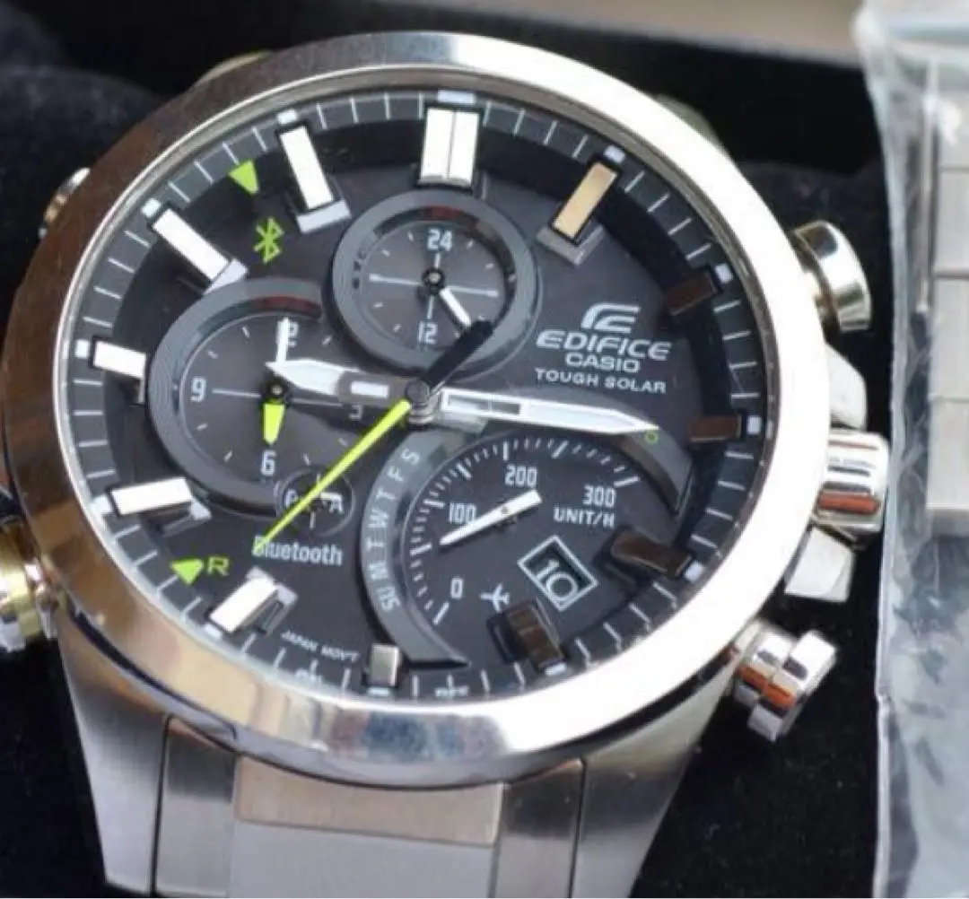 カシオ エディフィス EQB-500 モバイルリンク ソーラー 稼働 カシオ「EDIFICE EQB-500」ファーストインプレッション