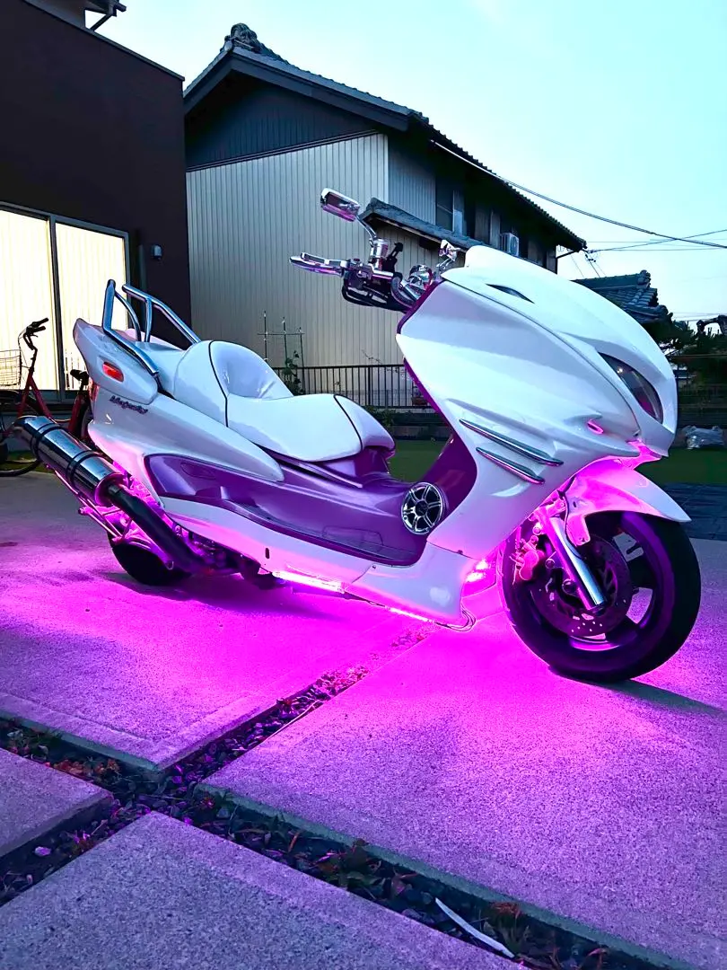 SG03J マジェC スピーカーマウント マジェスティ ヤマハ マジェスティ250C SG03J 専用 スピーカー マウント 白