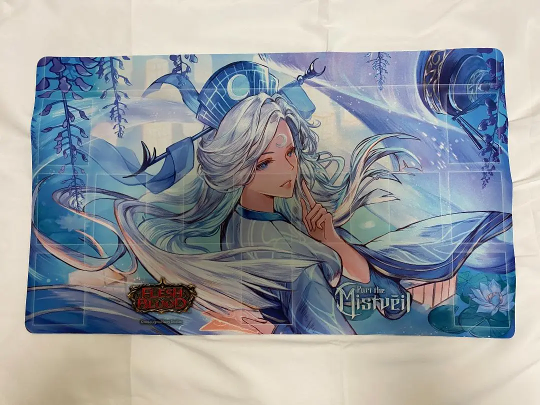 FAB ENIGMA 　エニグマ　プレイマット　未使用品 祖先の記録者 エニグマ rainbow foil 日本絵 プレイマット