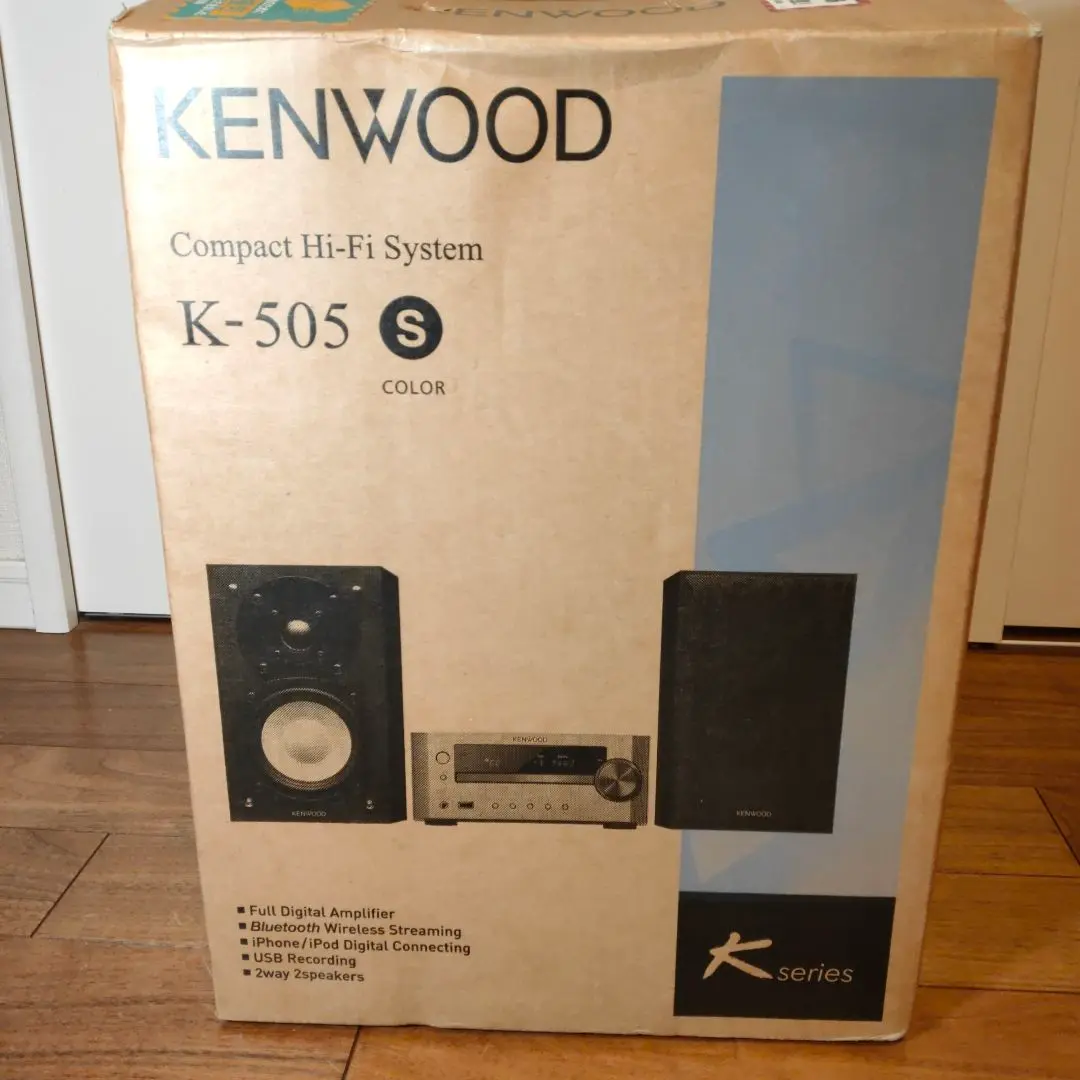 Amazon | ケンウッド コンポ Kseries K-505-S [シルバー