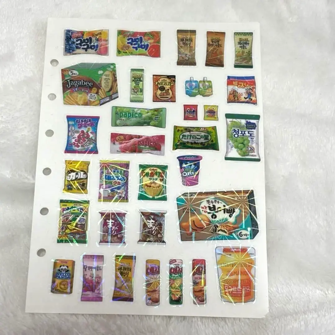 Thumbnail of Character & Candy Sticker Set