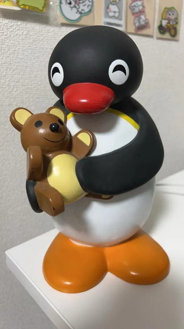 ピングー　貯金箱　レトロ ピングー 貯金箱 ☆ 美品 ☆ 非売品 - メルカリ