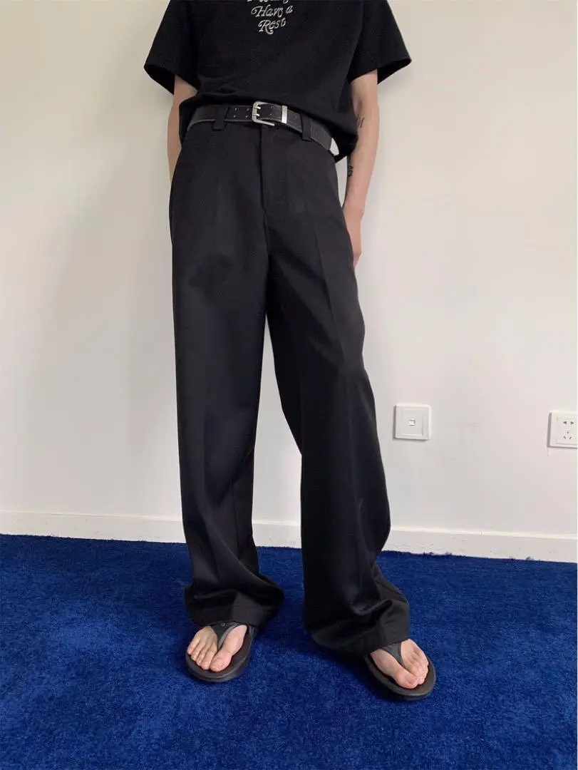 DRIES VAN NOTEN スラックス 黒 2007724D0043 関税込み】Dries Van Noten トラウザーズ (Dries Van Noten