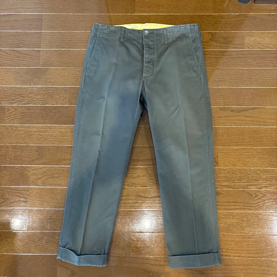 visvim HIGH WATER SLACKS スラックス チノパンツ HIGH-WATER CHINO HW BB | Visvim Official North American Web
